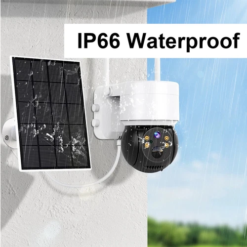 360° Wireless Security Camera PTZ WiFi IP Solar Powered Energy CCTV Outdoor Home - Picture 6 of 17