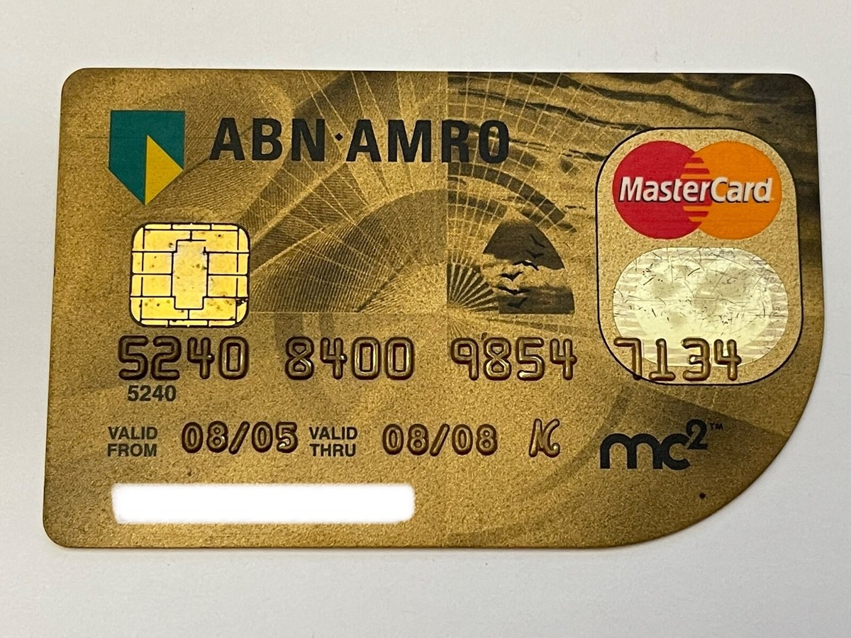 ABN AMRO MasterCard Credit Card Pakistan Chip Expired in 2008 | eBay
