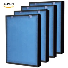 4 Pack Replacement Filter for MOOKA KJ203F Air Purifier Eliminate Odor Allergen