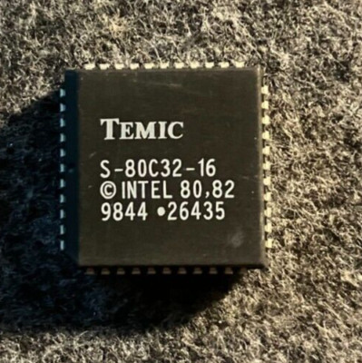 S-80C32-16 TEMIC 80C32 Intel 8Bit CMOS CPU 16MHz