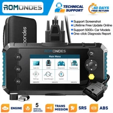 ROMONDES RD4000 All System OBD2 Scanner EPB SAS Oil Reset Car Diagnostic Tool