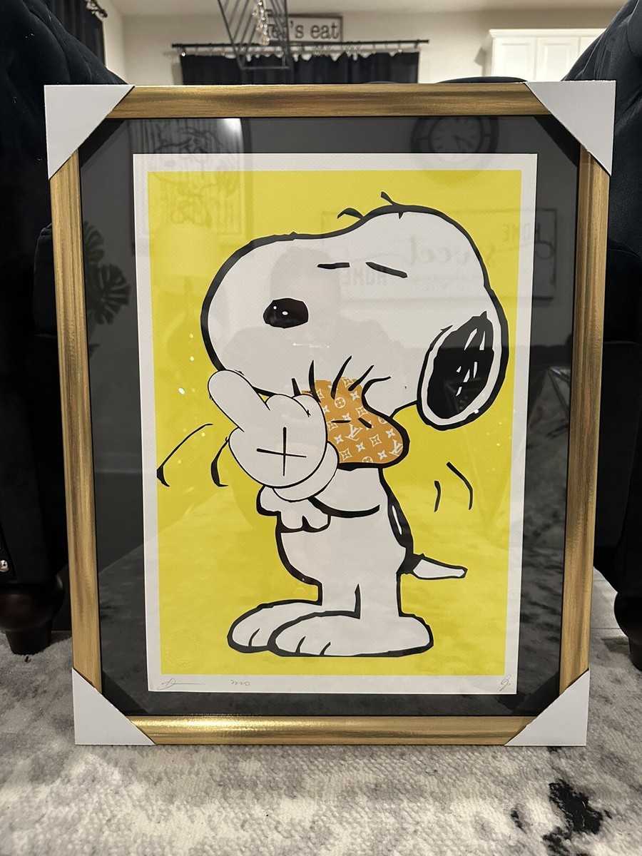 【ヌーピィ】【額縁＋マット組込】【DEATH NYC】SNOOPY ヌーピィ】【額縁＋マット組込】【DEATH NYC】SNOOPY ヌーピィ