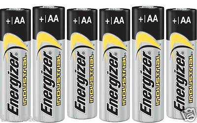 Energizer INDUSTRIAL AA ALKALINE  20 PACK  EN91 LR06 BATTERIES EXP DATE 2023