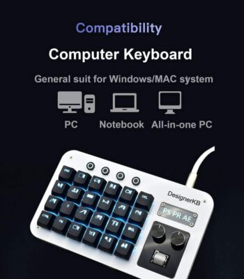 28 Keys Tasten Photoshop Hotkey Makro Programmiertastatur Für PS PR AE Tastatur