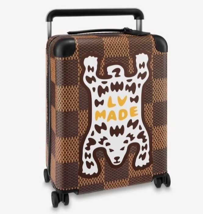 LOUIS VUITTON Nigo Horizon 55 Travel Trolley Bag N20019 Virgil Suitcase  Auth New