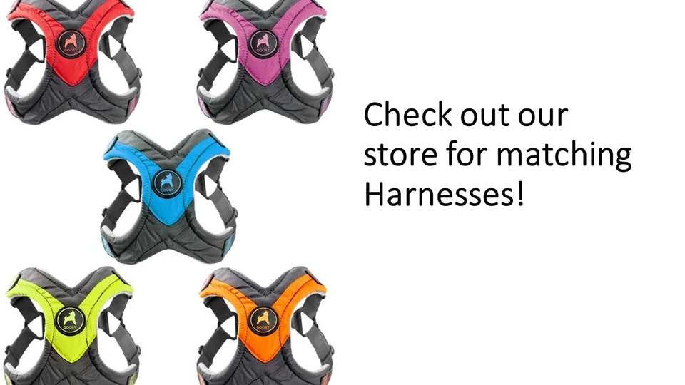 Gooby Small Breed Dog Puppy Trekking Vest Jacket Coat Fleece Lined XS S M L XL - Image 3 of 4