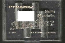 PYRAMID Violin-Mandolin Pitch-Pipe Vintage Made in Gold Print West Germany a'440