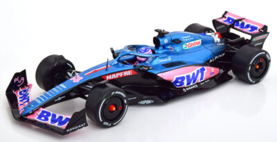 1:18 Solido Alpine A522 GP Monaco Alonso 2022