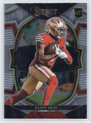 Danny Gray - 2022 Panini Select #6 - Rookie - San Francisco 49ers