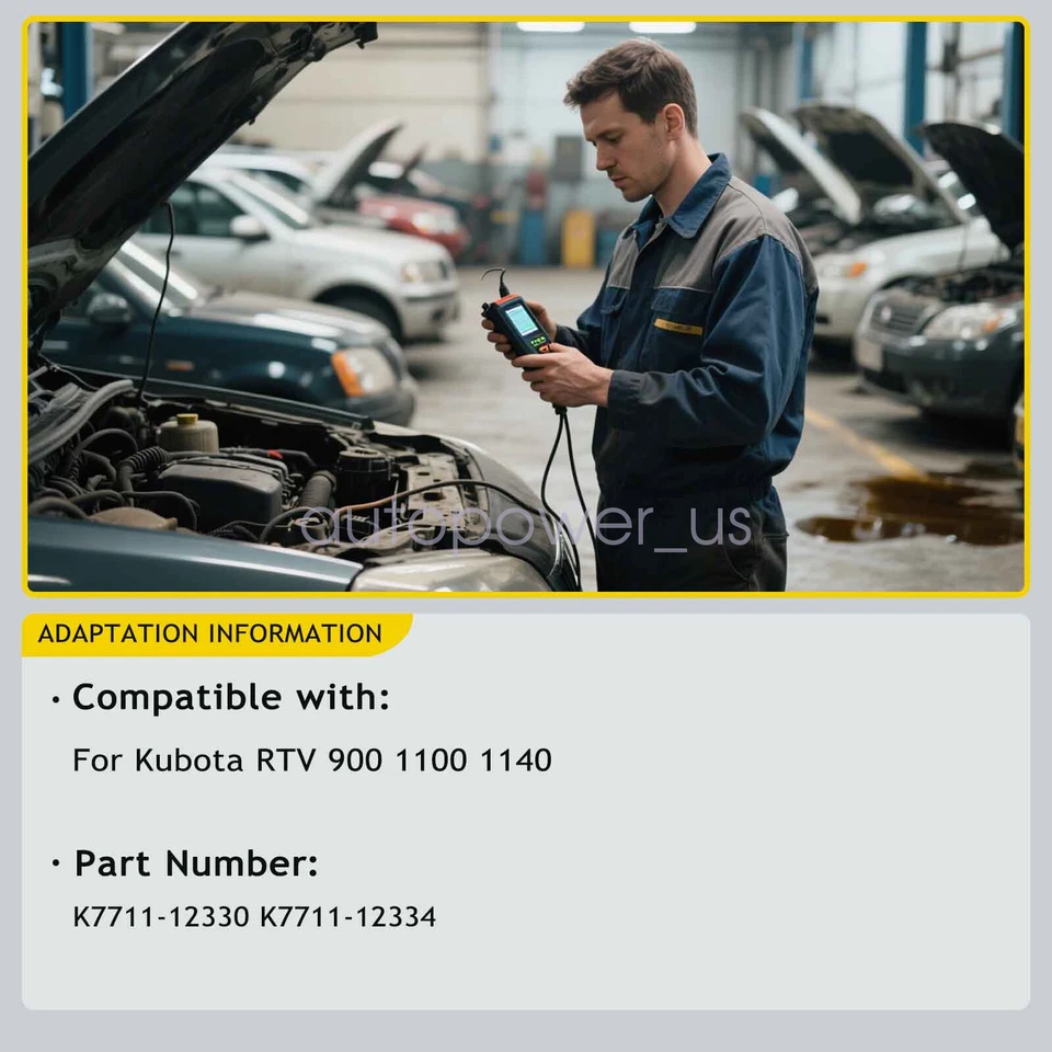 2x Eje CV trasero izquierdo/derecho para Kubota RTV 900 1100 1140 K7711-12330 K7711-12334 Foto 2 de 4