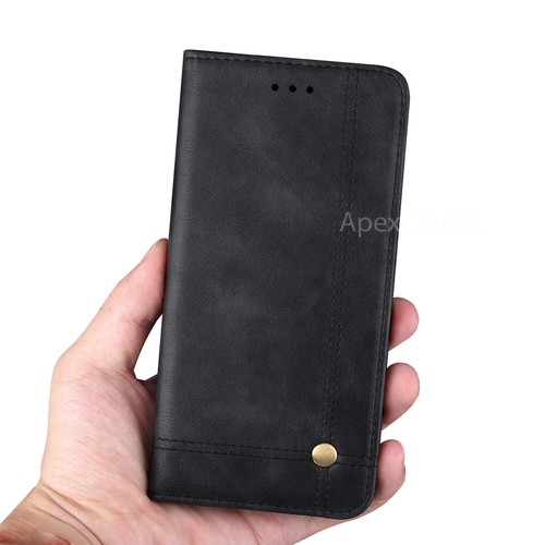 APEX Leather Case for Samsung Galaxy S20,S21,S22,S23,S24,25 Ultra FE-Flip Wallet - Picture 19 of 48
