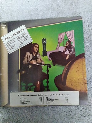 Dave Mason-Columbia LP-It's Like You Never Left- Promotional Copy VG+