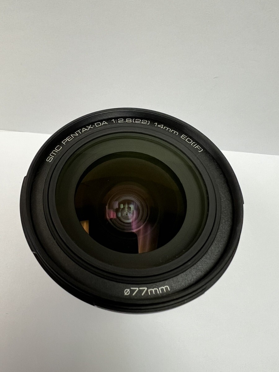 PENTAX SMC DA 14mm f/2.8 ED ( IF ) for K Mount APS-C PENTAX SMC DA 14mm f/2.8 ED ( IF ) for K Mount APS-C