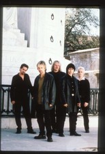 1990s STYX Group Pose  Original 35mm Slide Transparency MR. ROBOTO BAND