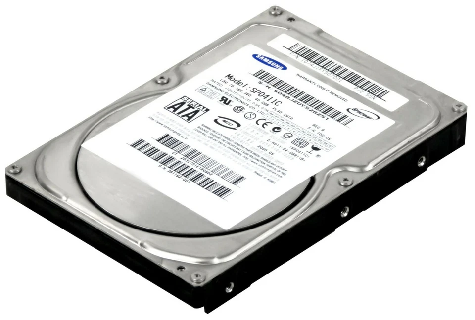 Hard Drive Samsung SpinPoint PL40 SP0411C 40GB 7200U/Min 2MB SATA 3.5'' Inch - Image 2 of 3