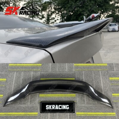 Carbon Fiber/Black Rear Trunk Duckbill Spoiler Wing Fits 2011-2013 Kia Optima