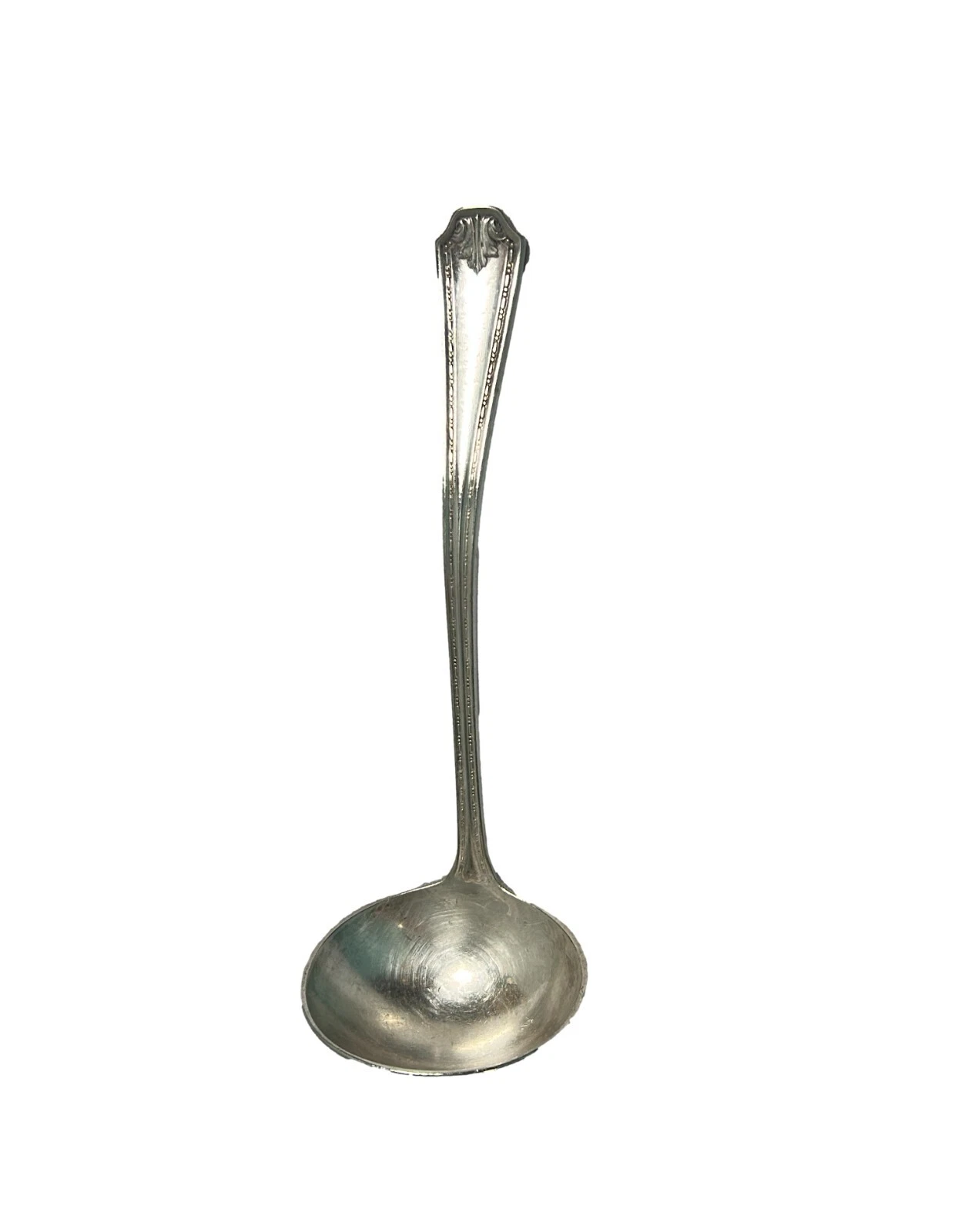Vintage International Silver Co Roosevelt Ladle Soup Gravy Sauce Silver Plate