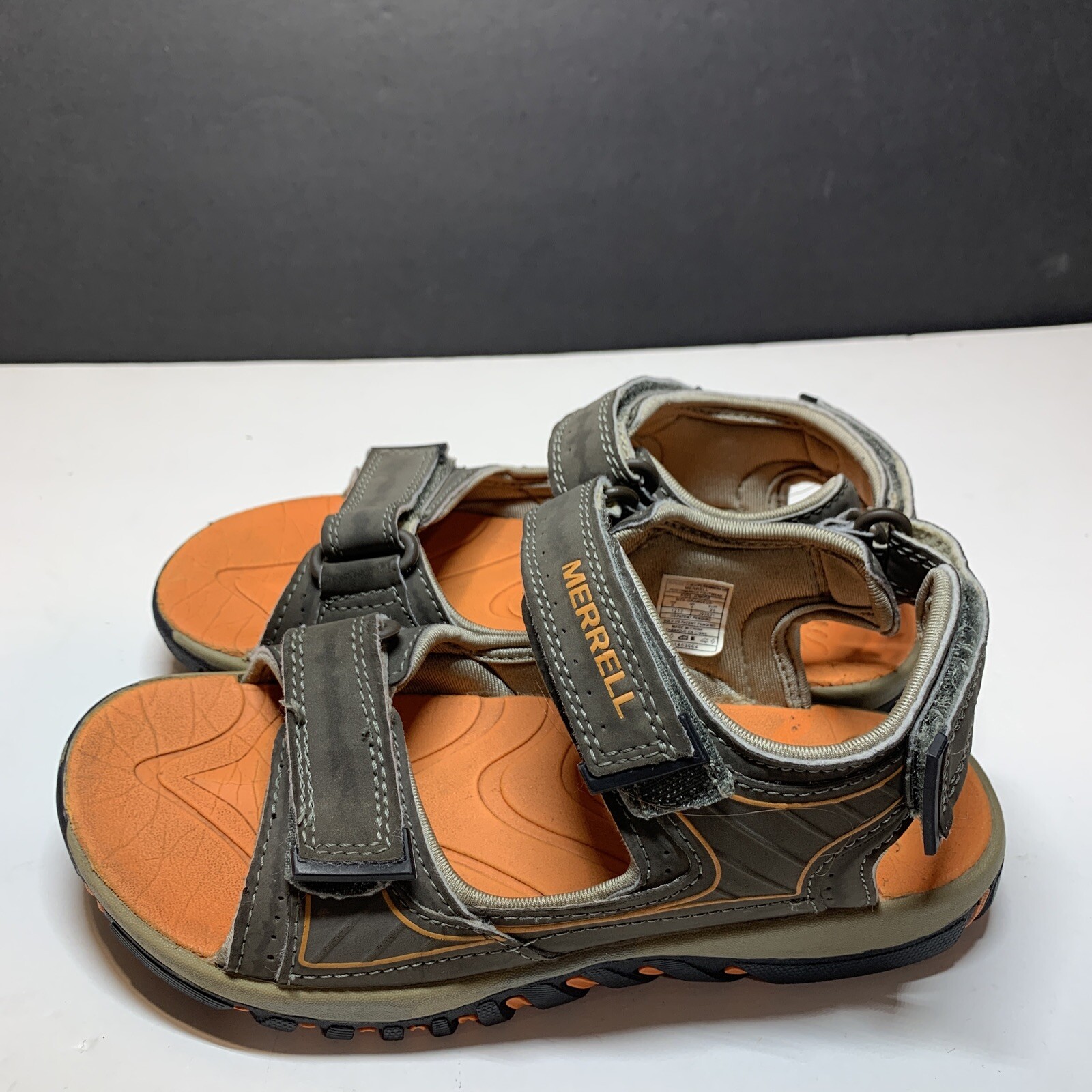 Sandali Merrell Bambini Junior Taglia US 2 Arancione Marroni