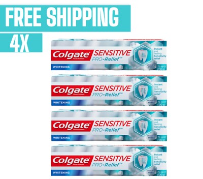 4X Colgate Sensitive PRO-Relief Repair (75ml) WHITENING