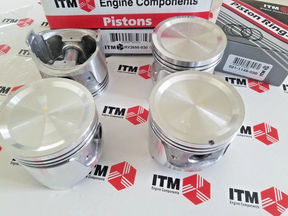 Pistons & Rings Set +030 O/S Fits Datsun L18, L20B 200SX, 610, 620, 710, 720 80 - Image 4 of 4