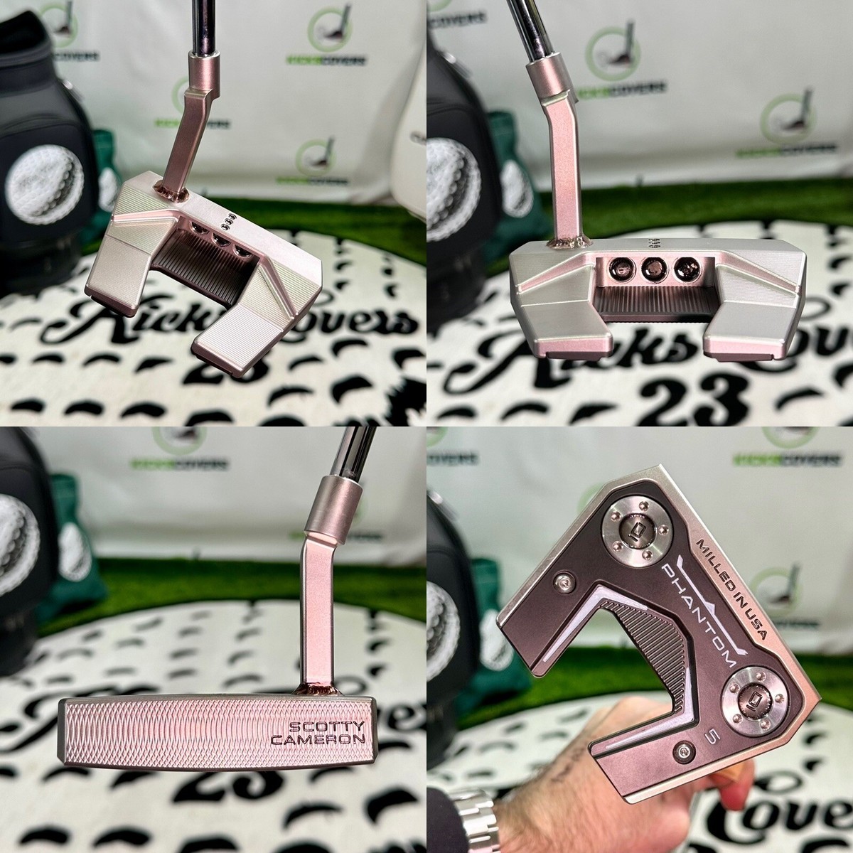 Scotty Cameron Custom Weld Plumbers Neck 2024 Phantom 5.5 Nickel
