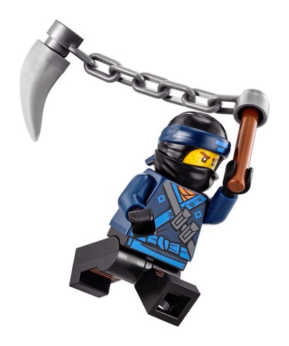 lego 70610 ninjago movie jay minifigure weapon(only)split from