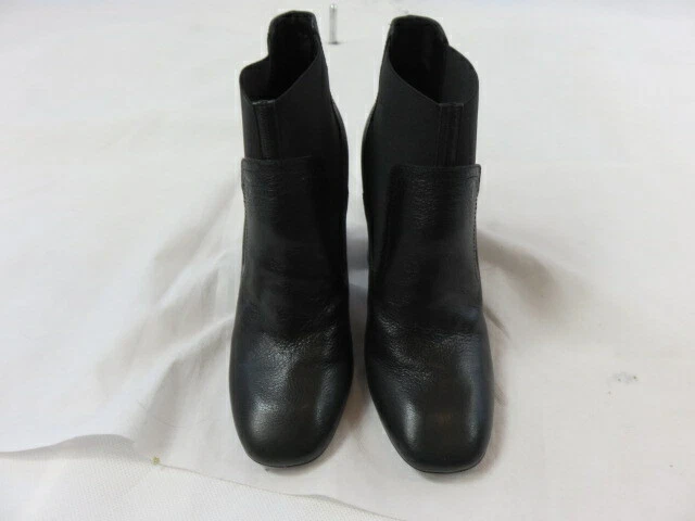 TOD’S Stivaletti neri in pelle tacco taglia 36 (US 6)