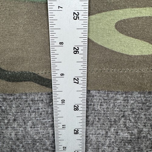 Vintage Outdoor Life Camo Ringer T-Shirt Mens Large Green Army Woodland USA 90s - Picture 6 of 6