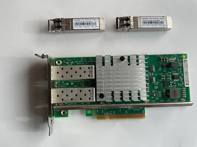 IBM 49Y7962 Intel x520 DualPort 10GbE SFP+ 2x Lenovo SFP INKLUSIVE LP