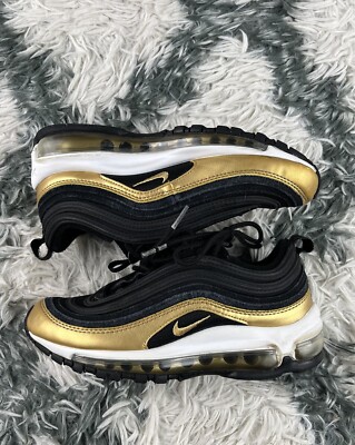 air max 97 black gold white