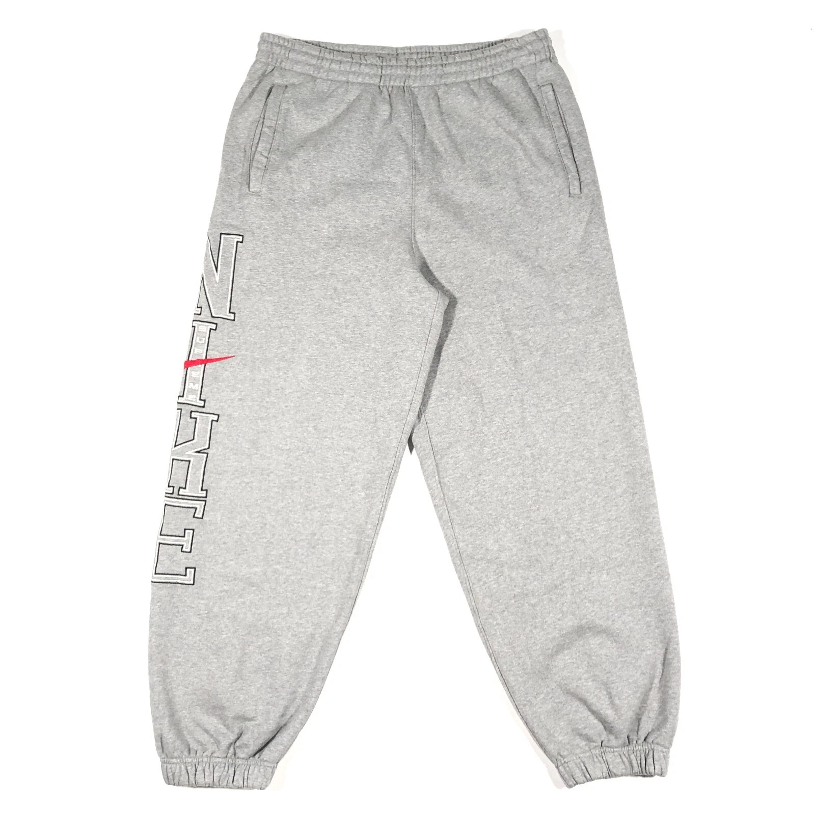 Pantalon de survêtement SS24 Supreme Nike bas gris bruyère taille Medium M streetwear B31