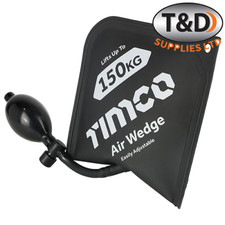 TIMCO 169 x162 x0.8 Air Wedge - Inflatable Hand Pump Door Window & Lifting Tools
