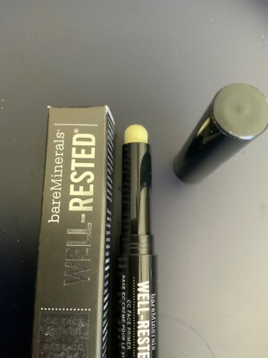 Bare Minerals Well Rested CC Face Primer GREEN RARE NIB