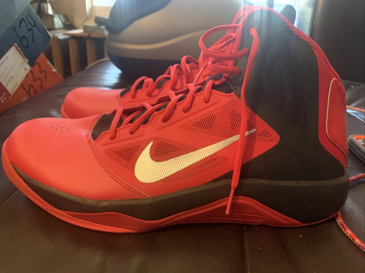 regular Plano rodear Nike Dual Fusion Basketball Shoe Men&#039;s Size 13, Model 610202-600  Red/Black | eBay