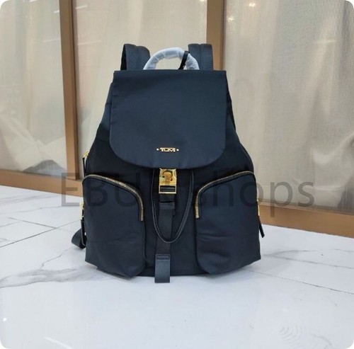 TUMI Voyageur Rivas Backpack Black Nylon Lightweight Bag 196317 Women’s Japan