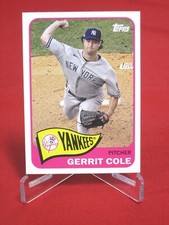 Gerrit Cole T65-35 TOPPS Baseball Card 2021 Insert MINT