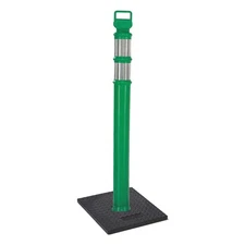 GRAINGER APPROVED 03-747GRBCG Delineator Post,Green,HDPE,45 In 26L005