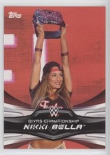 2016 Topps WWE Divas Revolution Historic Women's Champions Nikki Bella #6 0w6