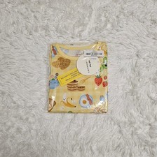 Little Sleepies BREAKFAST BRUNCH Two Piece Shorts Pajamas SIZE 7/8 NEW NIB