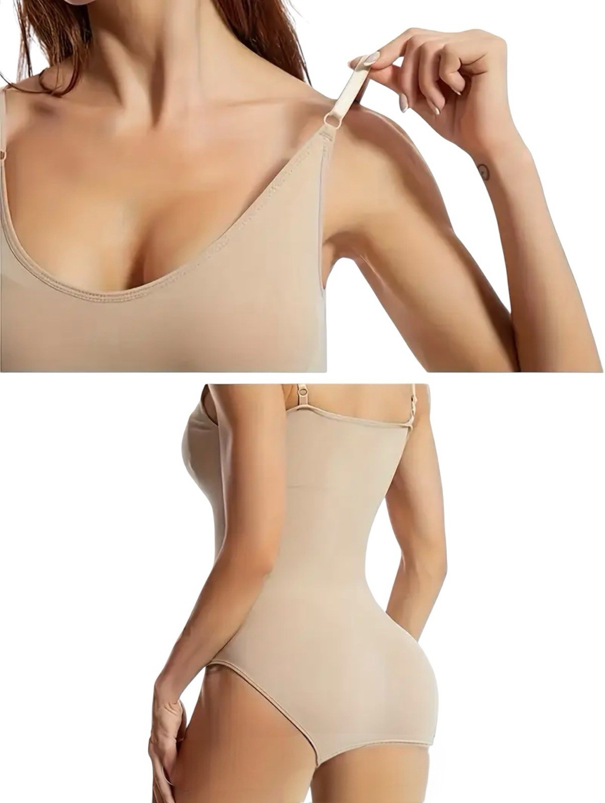 NWT AD 3pcs Seamless Body Shaping Bodysuits S 