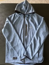 Oakley women  s slim fit full zip Blue Black Trim Jacket Size Small