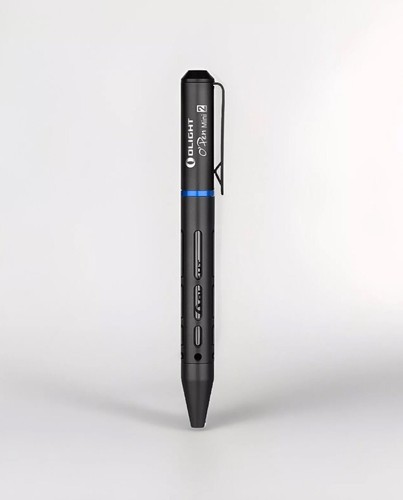 Stylo Bille Et Crayon Olight O'Pen Mini 2 – Lampe LED Intégrée (alu Ou Laiton)