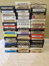 LOT of 49 Vintage 8 TRACK Tapes Country Artists All Tested Working Condition