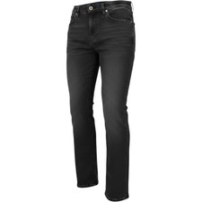 Vintage Lee Genuine Jeans Men 38X30 Black Straight Leg Workwear 90s Denim Pants
