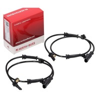 2X Herth+Buss ABS Sensor Raddrehzahl FüR PSA C1 107 Toyota Aygo (B1) (B4) Vorne