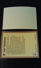 Rudy Tomjanovich Houston Rockets 1992 - 1993 Fleer Blank Front Error WOW #87