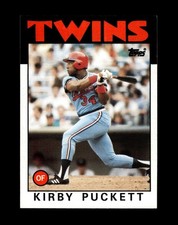 1986 Topps Set-Break #329 Kirby Puckett NR-MINT *GMCARDS*