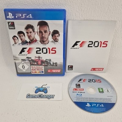 F1 2015 - Playstation 4 PS4 - PAL Deutsch - OVP - Anleitung