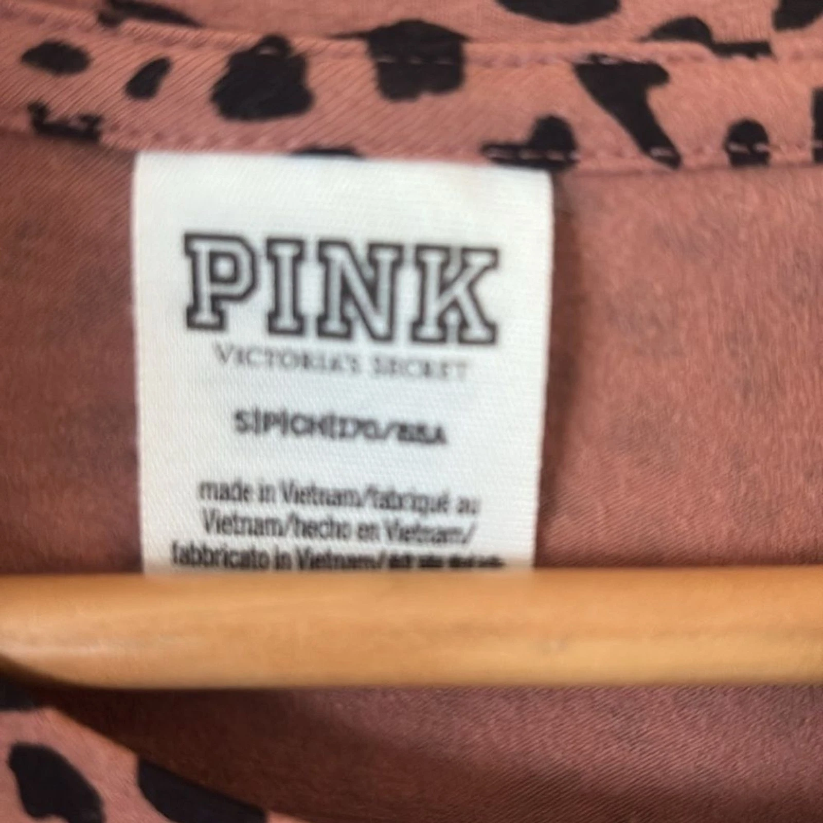 UNDERCOVER Mini abito Victoria's Secret ROSA stampa leopardata bodycon ruches cravatta lati taglia S