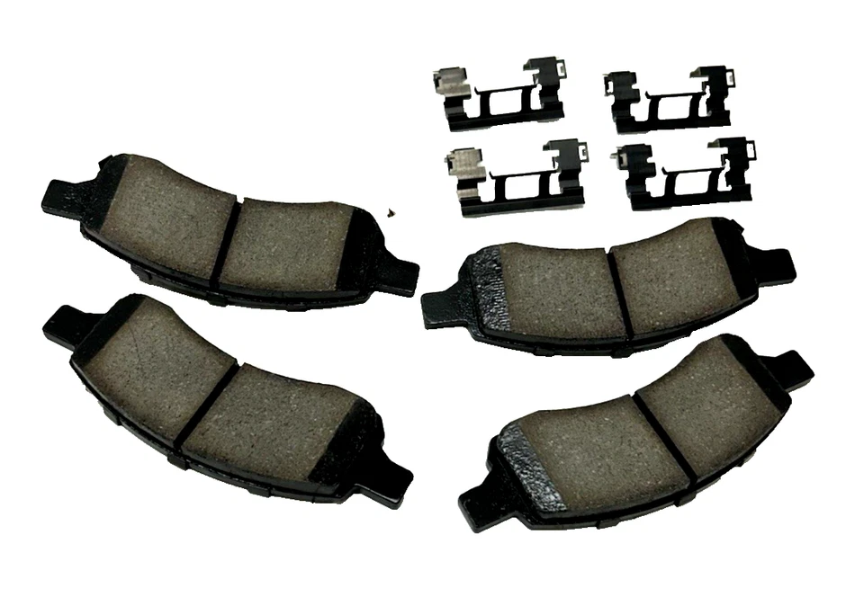 Conjunto de pastilhas de disco de freio dianteiro de cerâmica 17D1169ACH OEM ACDelco 2007-2016 GMC Acadia - Imagem 2 de 4